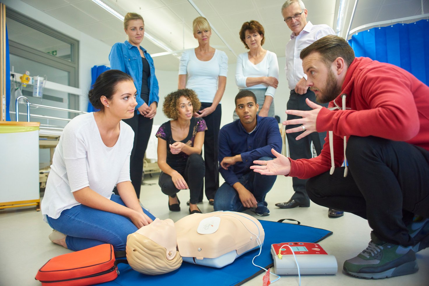 first aid training class